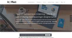 Desktop Screenshot of iteffect.dk
