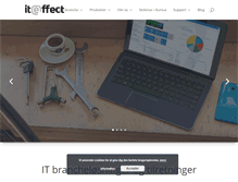 Tablet Screenshot of iteffect.dk